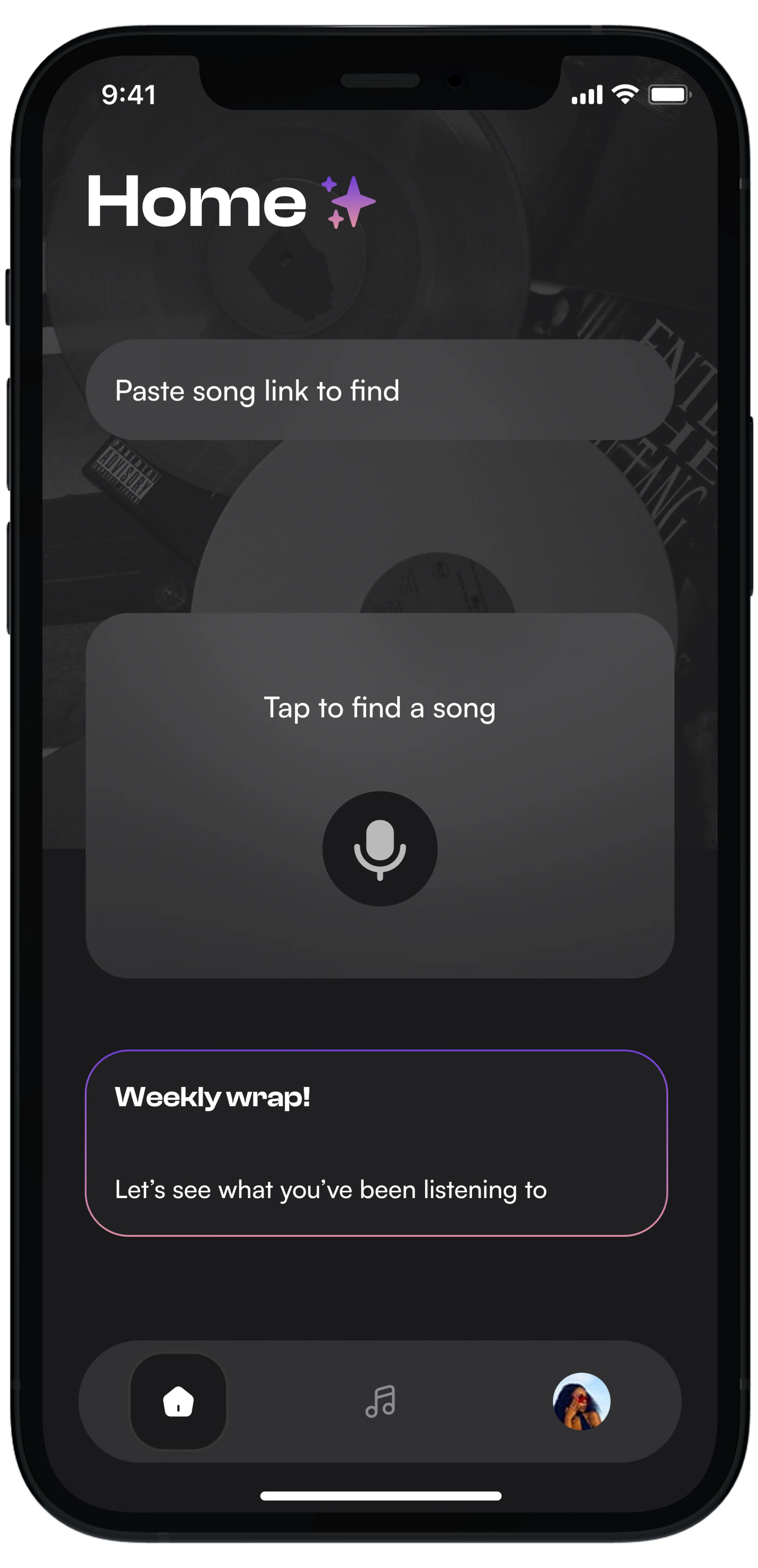 Mobile app screenshot